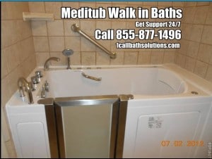 Discount Meditub Walk in Bath Tub Installation / Reviews/ Support